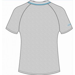 POLERA PIQUÉ GRIS MUJER CALASANZ